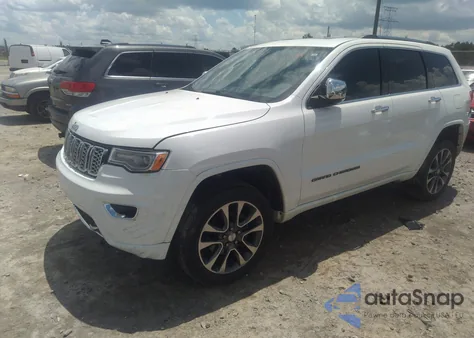 2018 Jeep Grand Cherokee Overland 4X4 z USA, uszkodzony, nr VIN 1C4RJFCG0JC326025